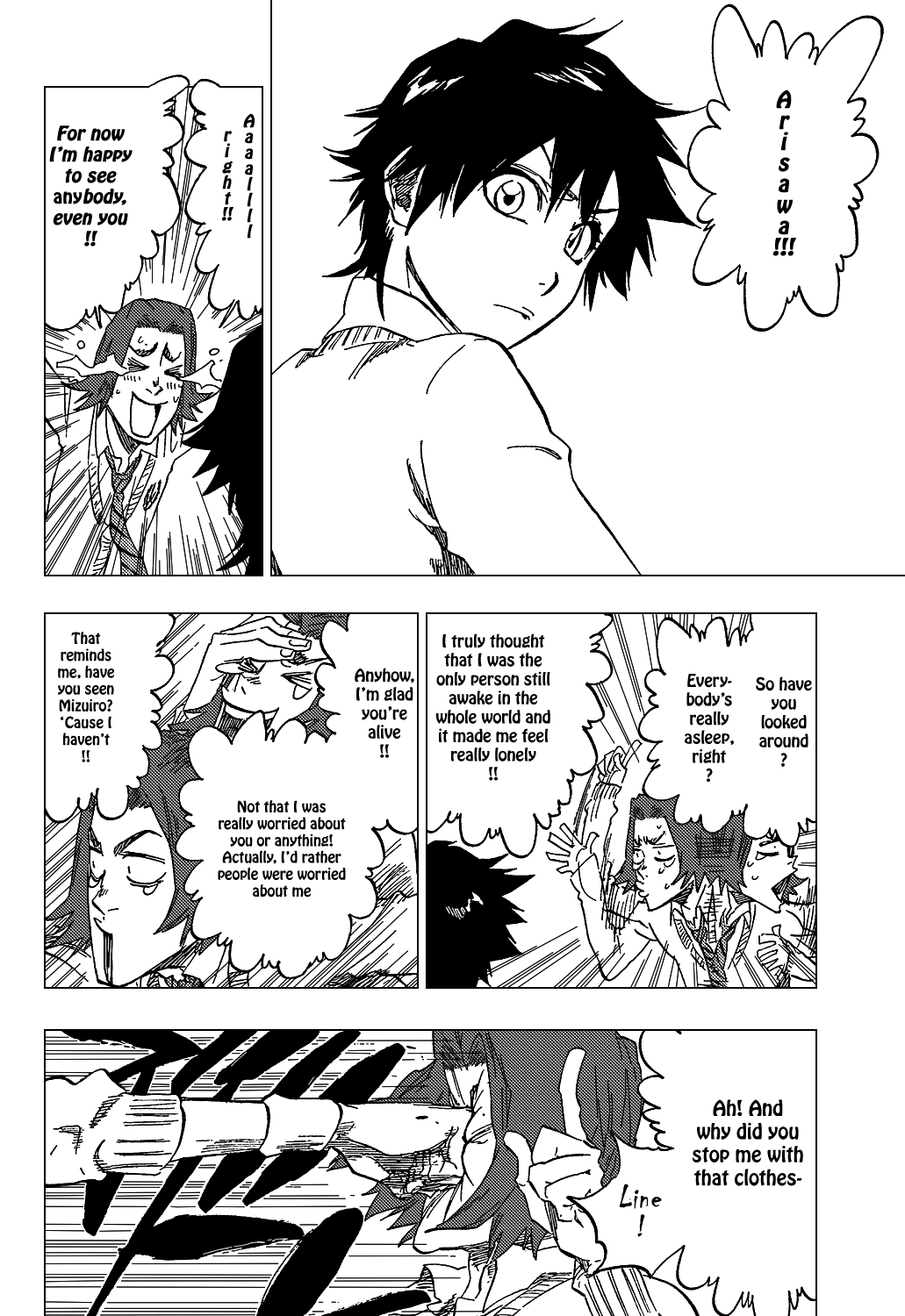 Bleach manga, chapter 408, page 17 of 22