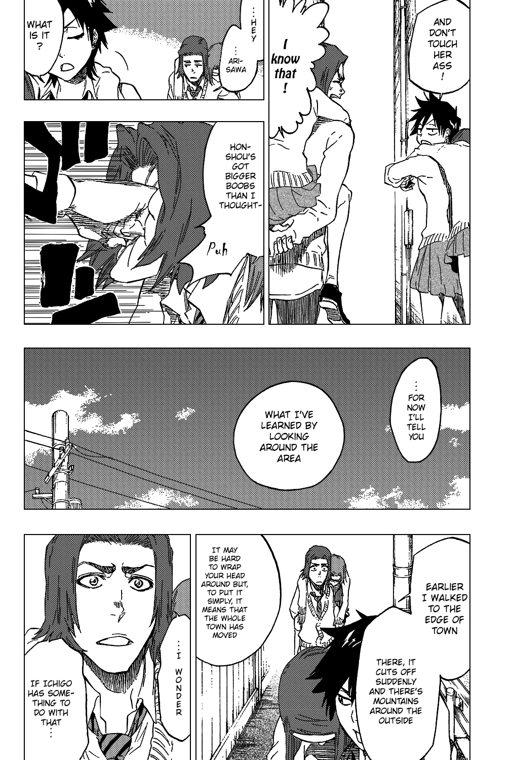 Bleach manga, chapter 408, page 19 of 22