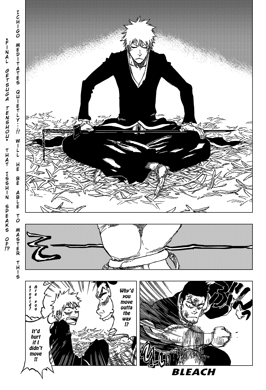 Bleach manga, chapter 408, page 4 of 22
