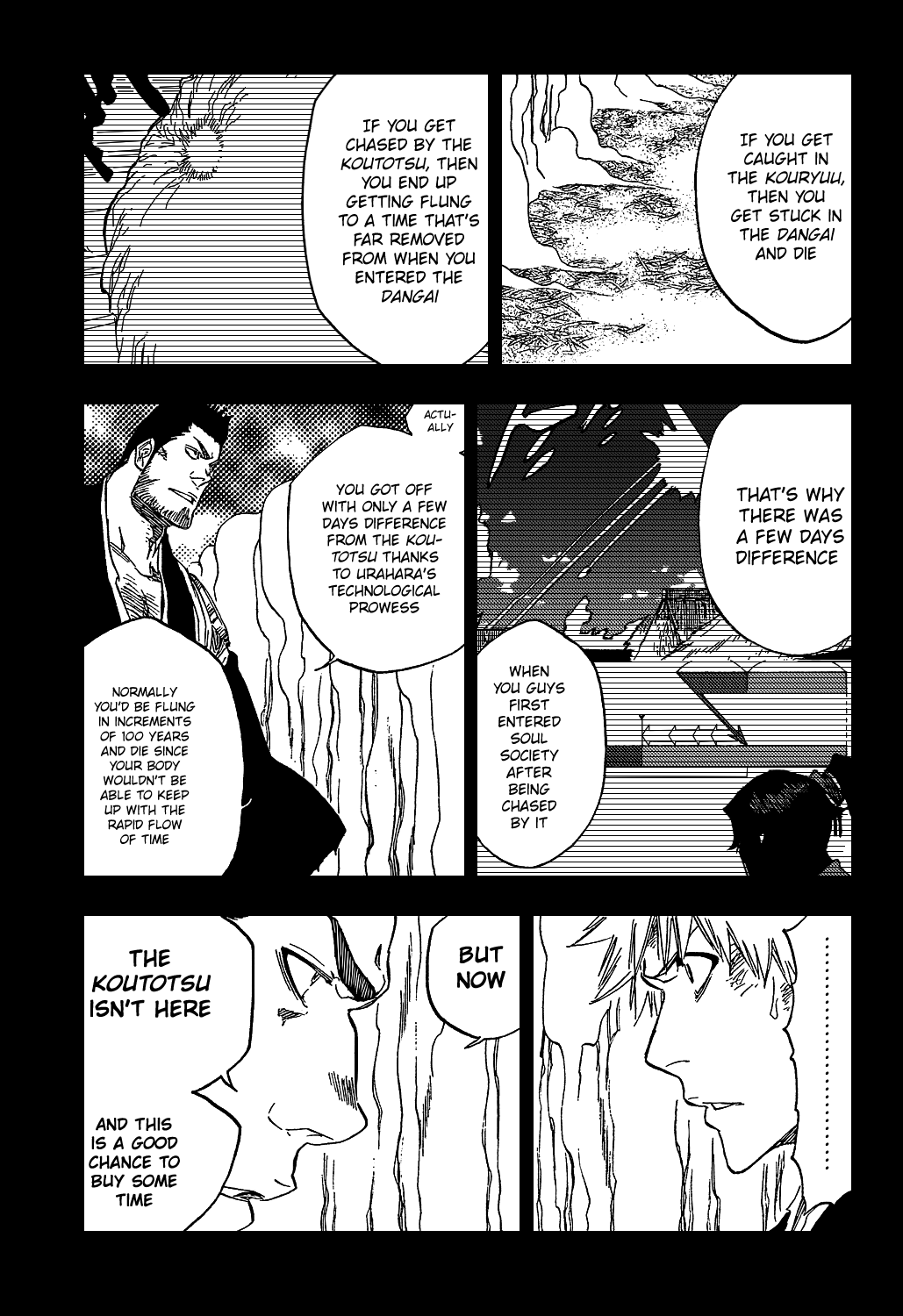 Bleach manga, chapter 408, page 8 of 22