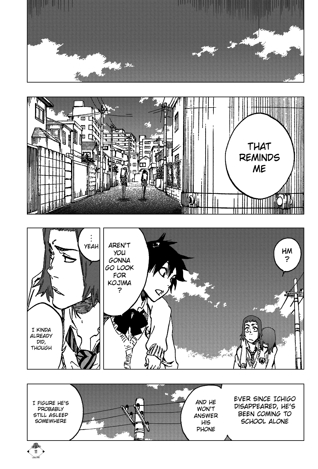 Bleach manga, chapter 410, page 14 of 24