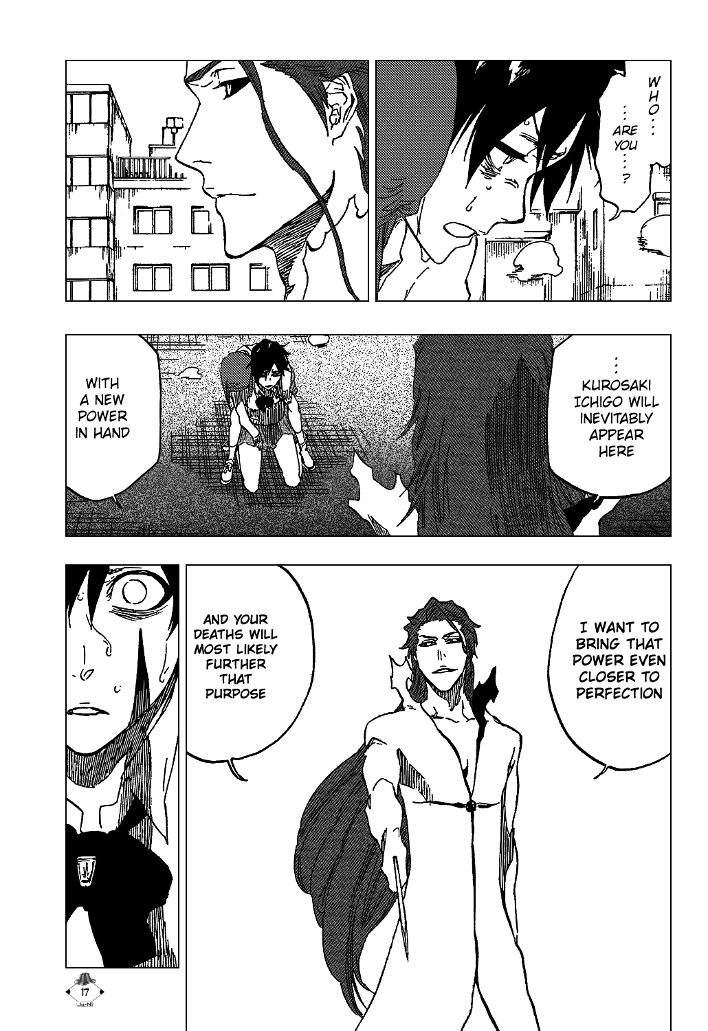 Bleach manga, chapter 410, page 20 of 24