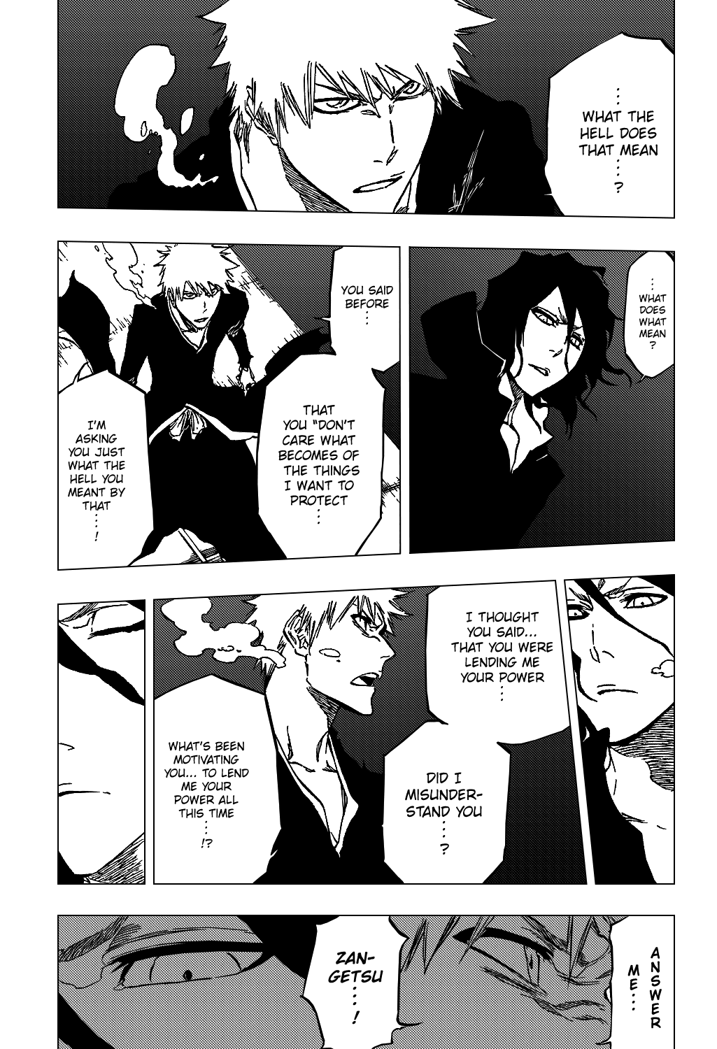 Bleach manga, chapter 410, page 6 of 24