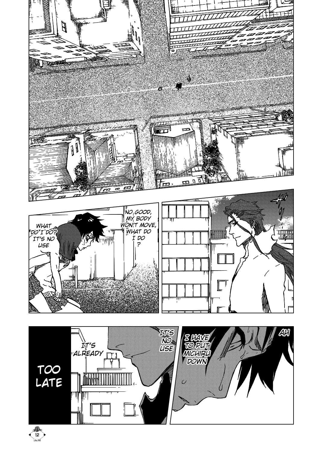 Bleach manga, chapter 411, page 15 of 24