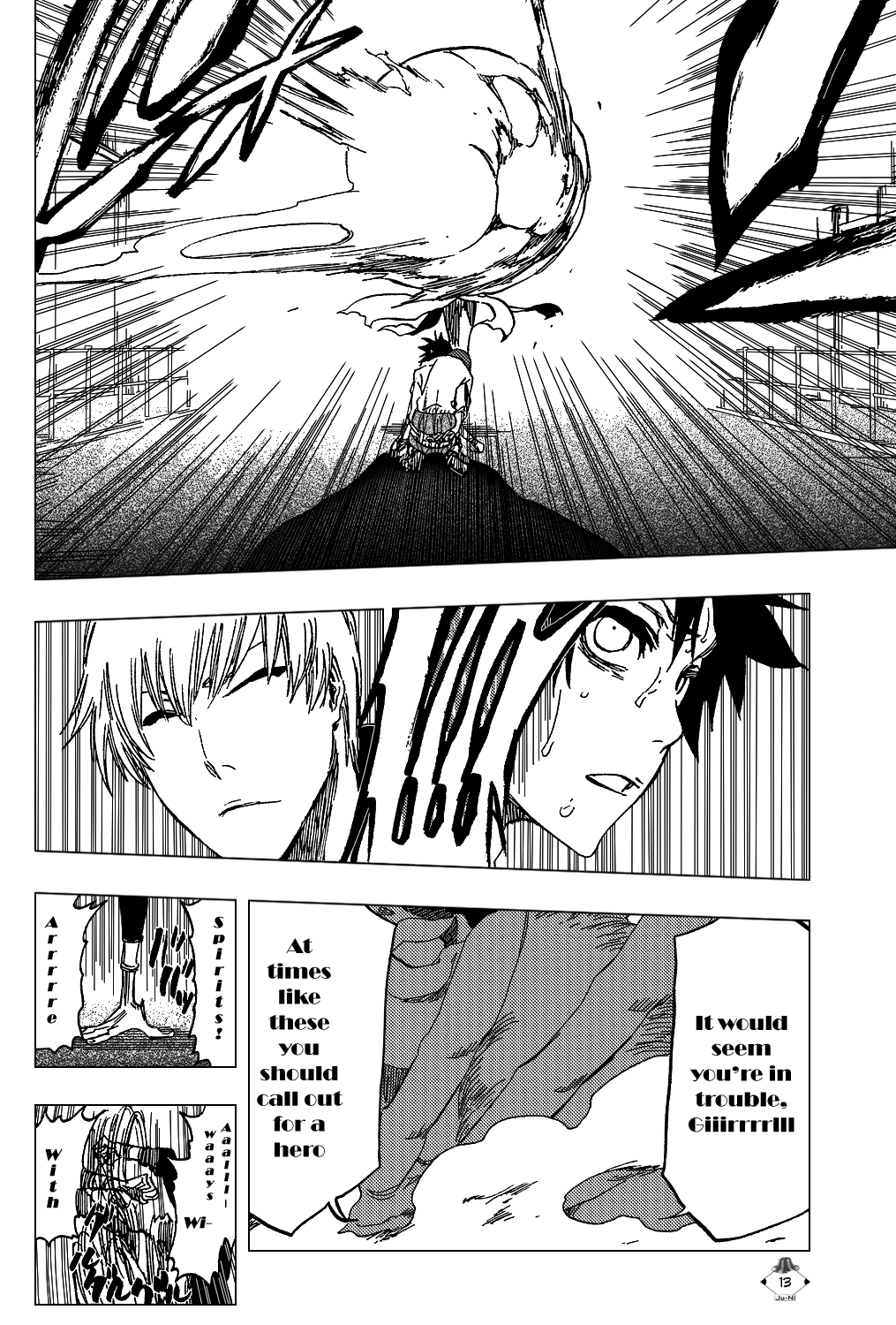 Bleach manga, chapter 411, page 16 of 24
