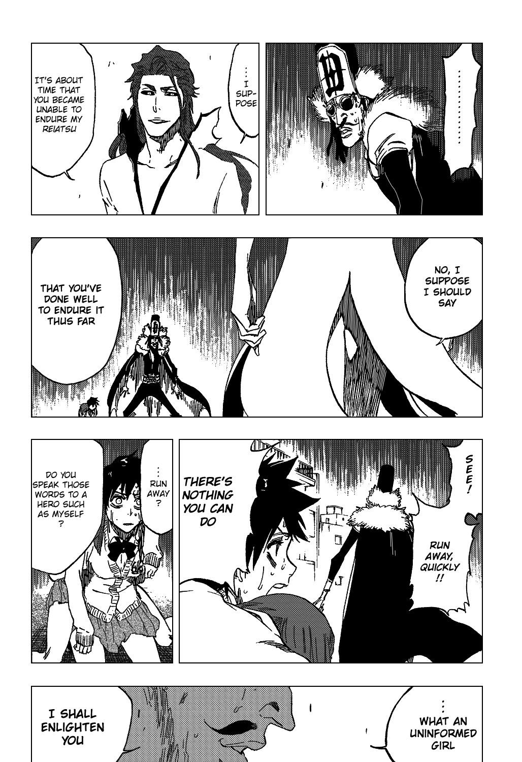 Bleach manga, chapter 411, page 20 of 24