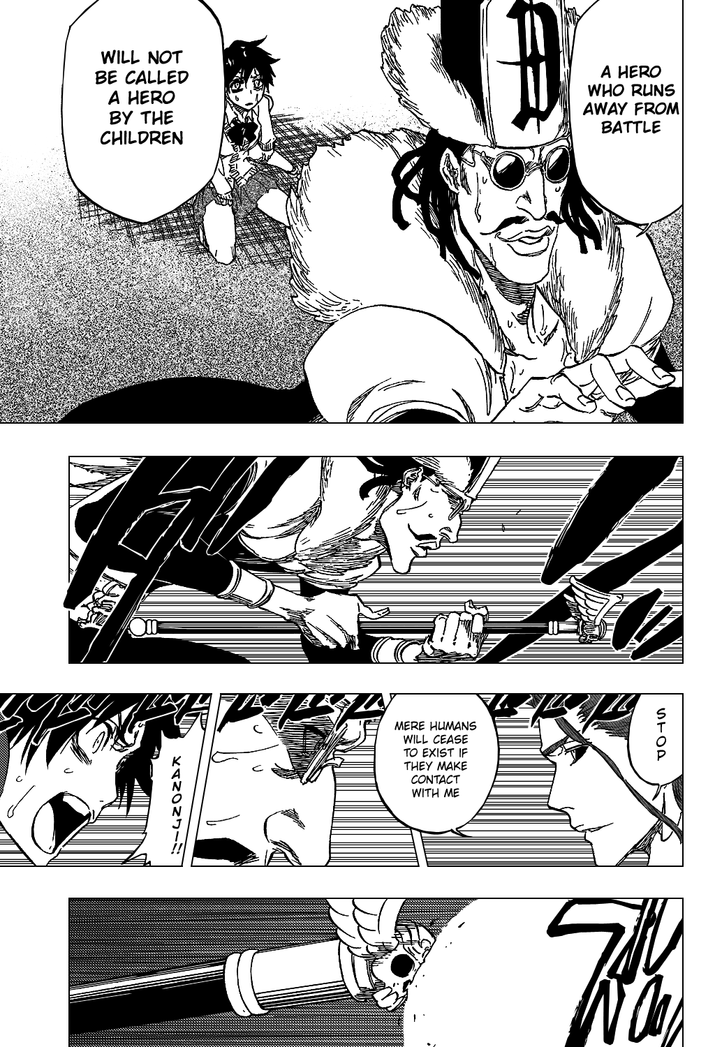 Bleach manga, chapter 411, page 21 of 24