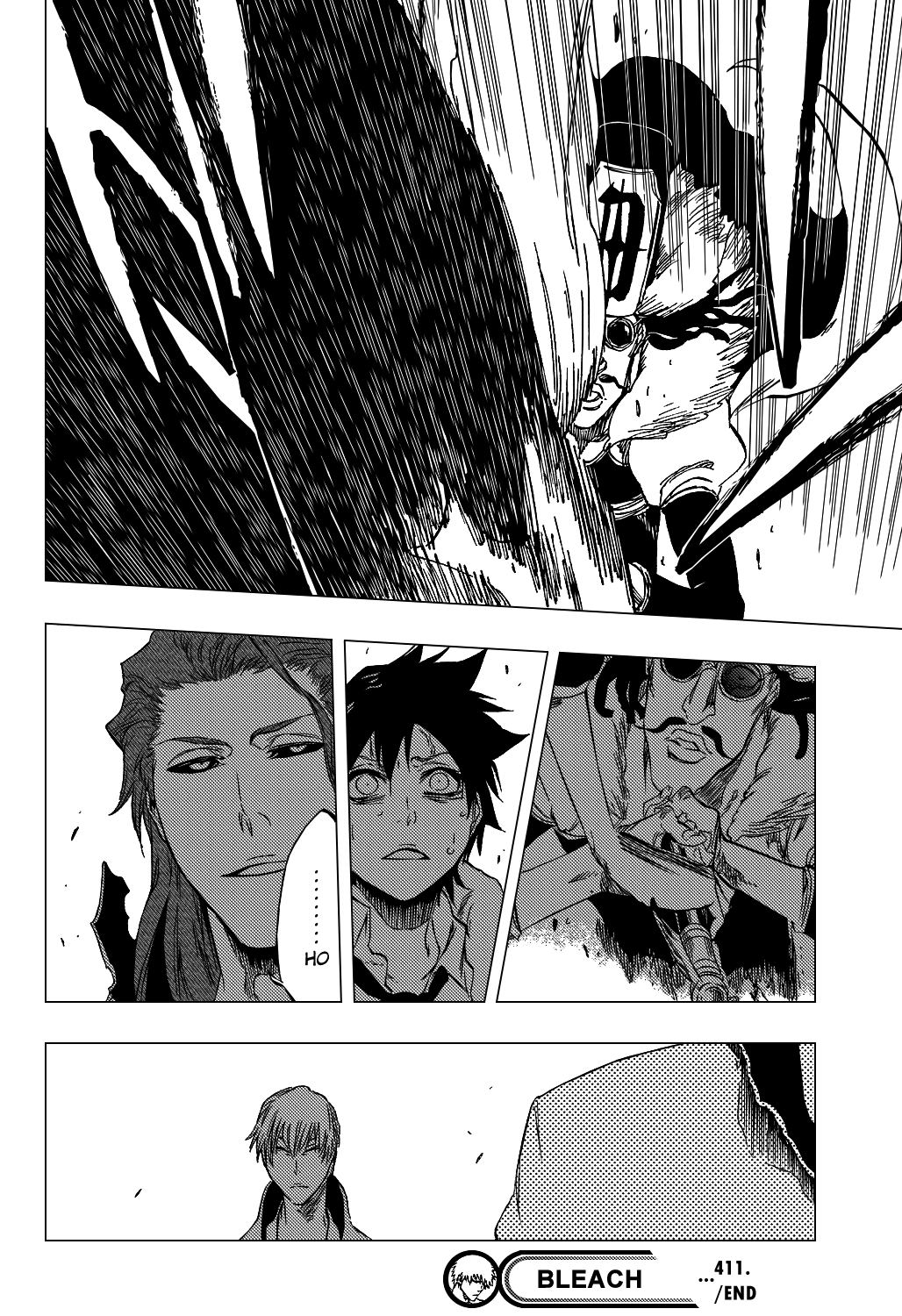 Bleach manga, chapter 411, page 22 of 24