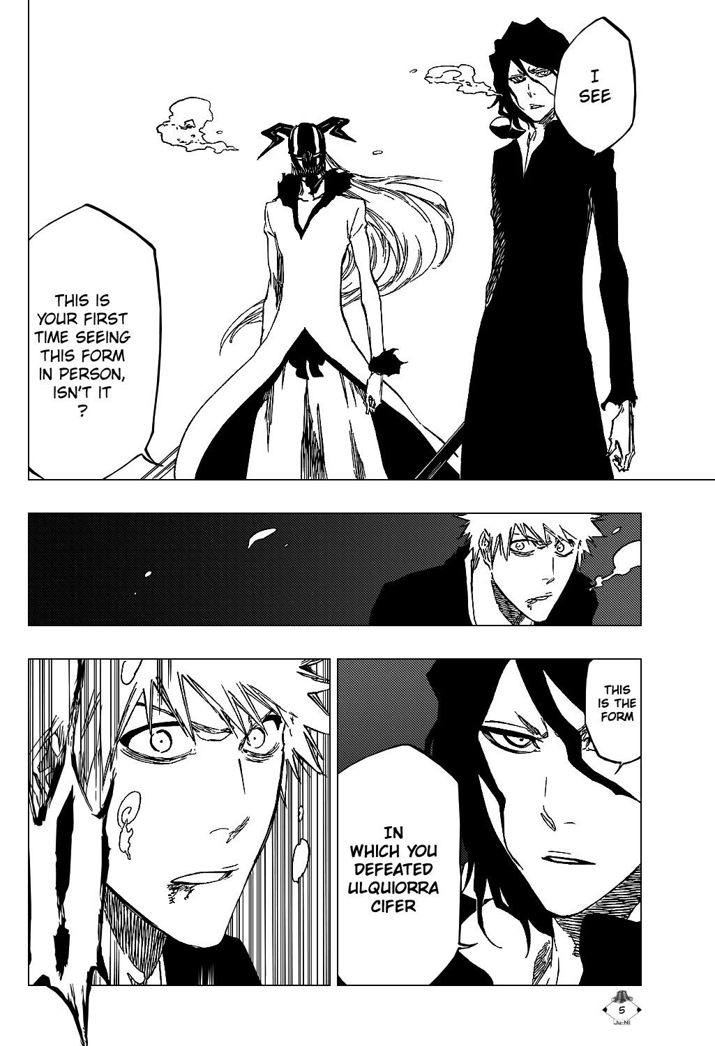 Bleach manga, chapter 411, page 8 of 24