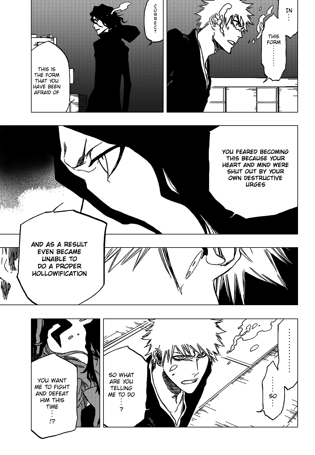Bleach manga, chapter 411, page 9 of 24