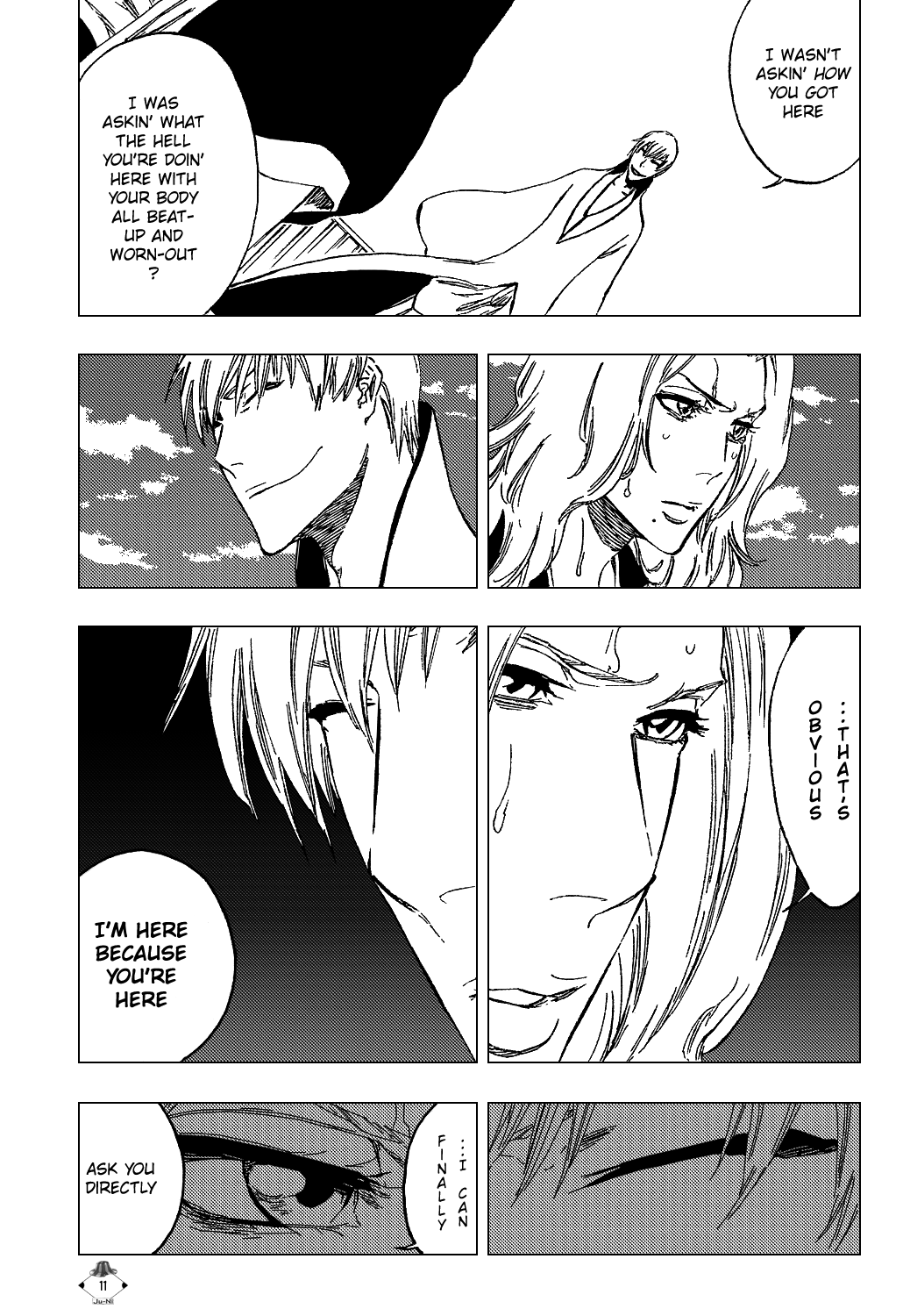 Bleach manga, chapter 412, page 14 of 22