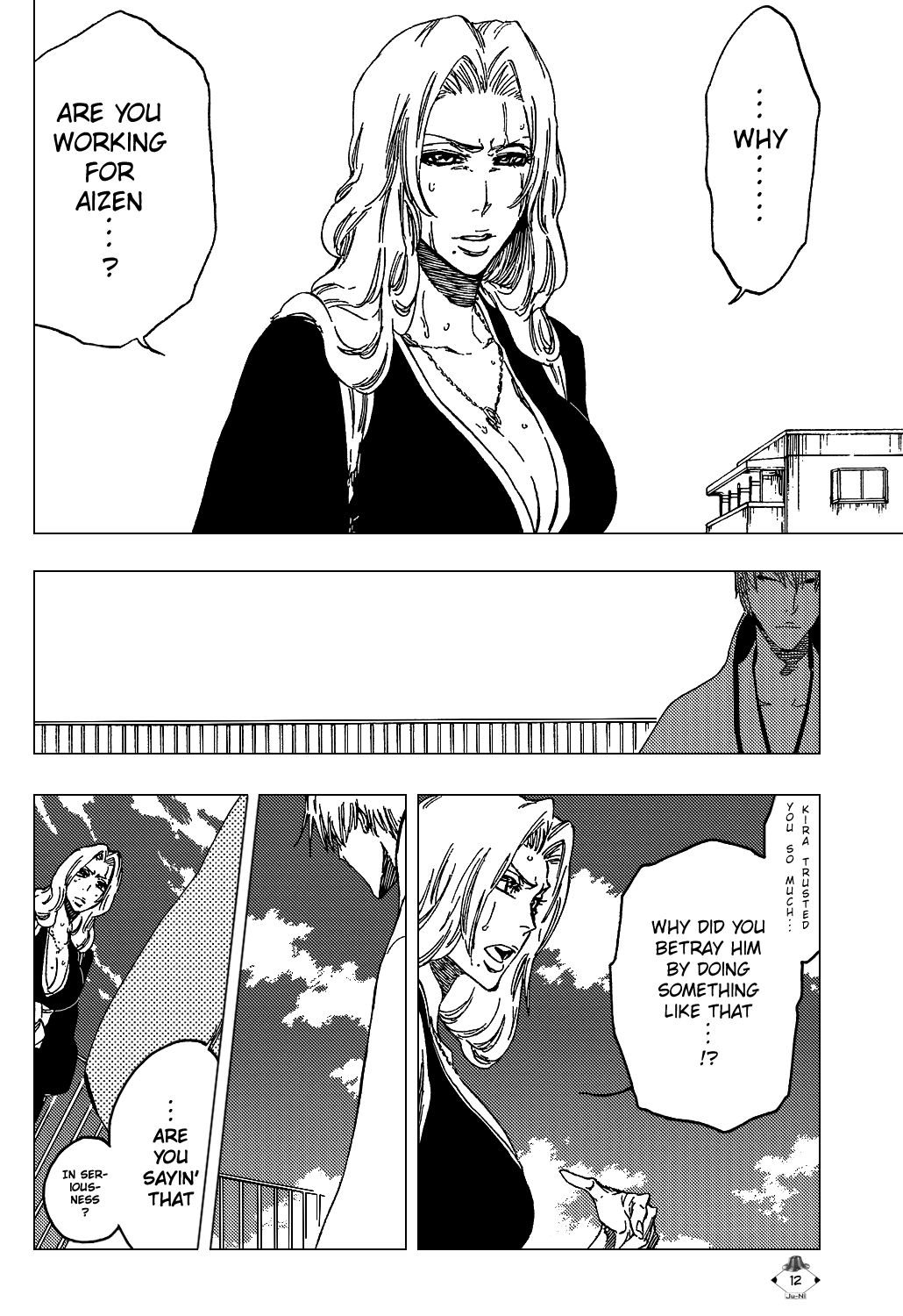 Bleach manga, chapter 412, page 15 of 22