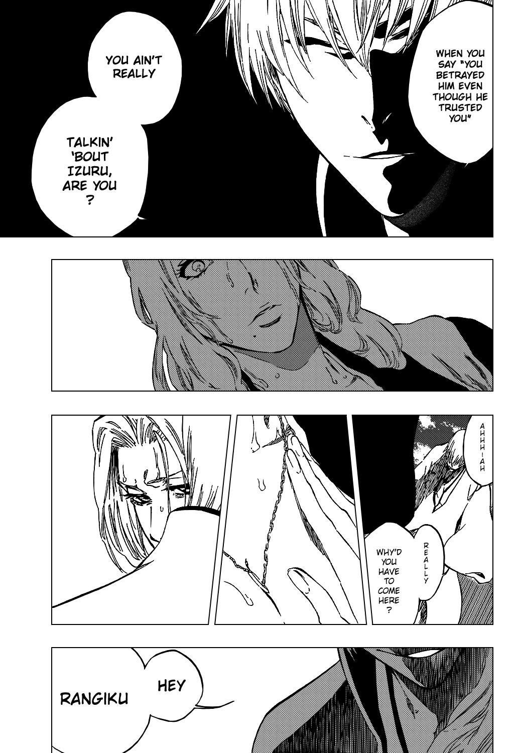 Bleach manga, chapter 412, page 16 of 22