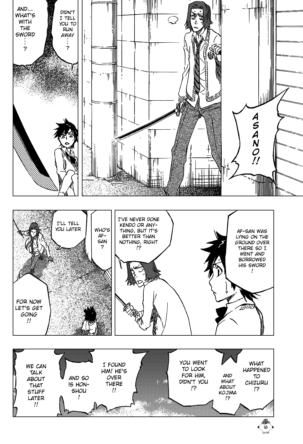 Bleach manga, chapter 412, page 19 of 22