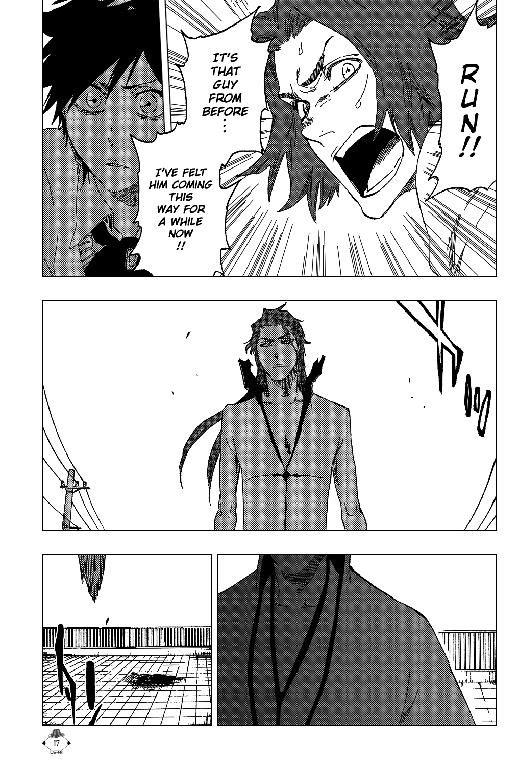 Bleach manga, chapter 412, page 20 of 22