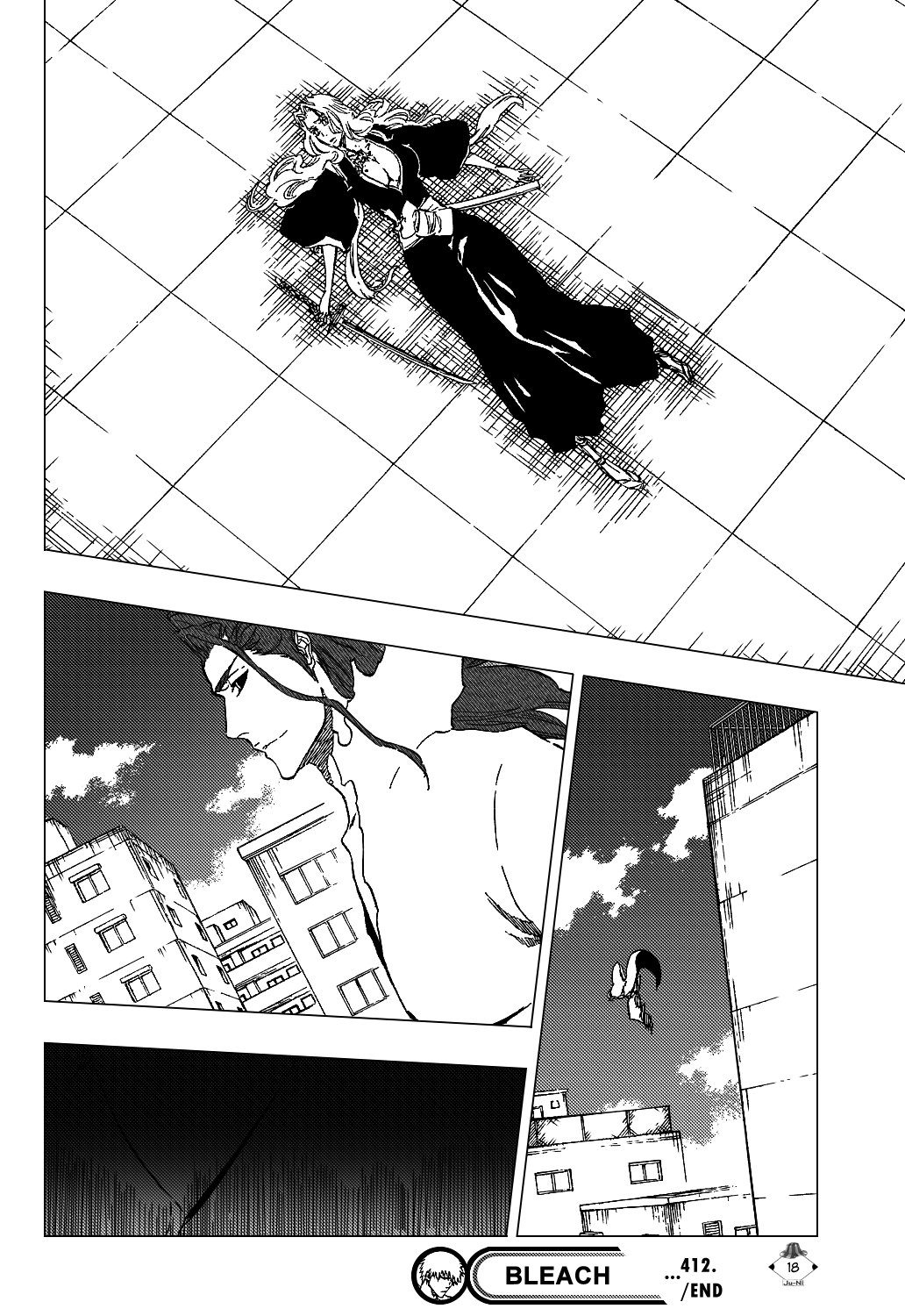 Bleach manga, chapter 412, page 21 of 22
