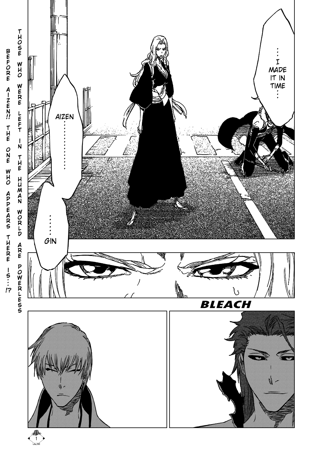Bleach manga, chapter 412, page 4 of 22