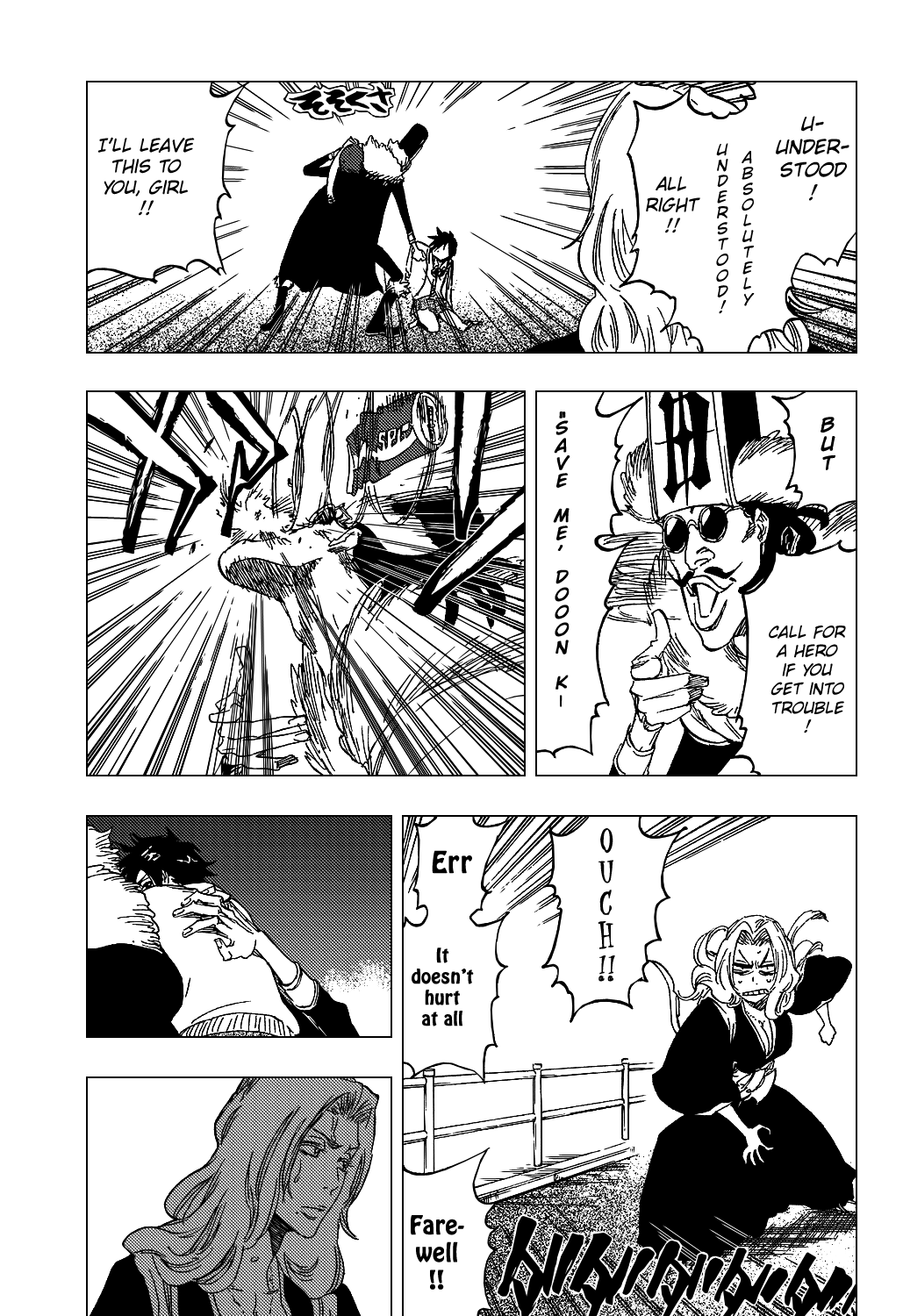 Bleach manga, chapter 412, page 8 of 22