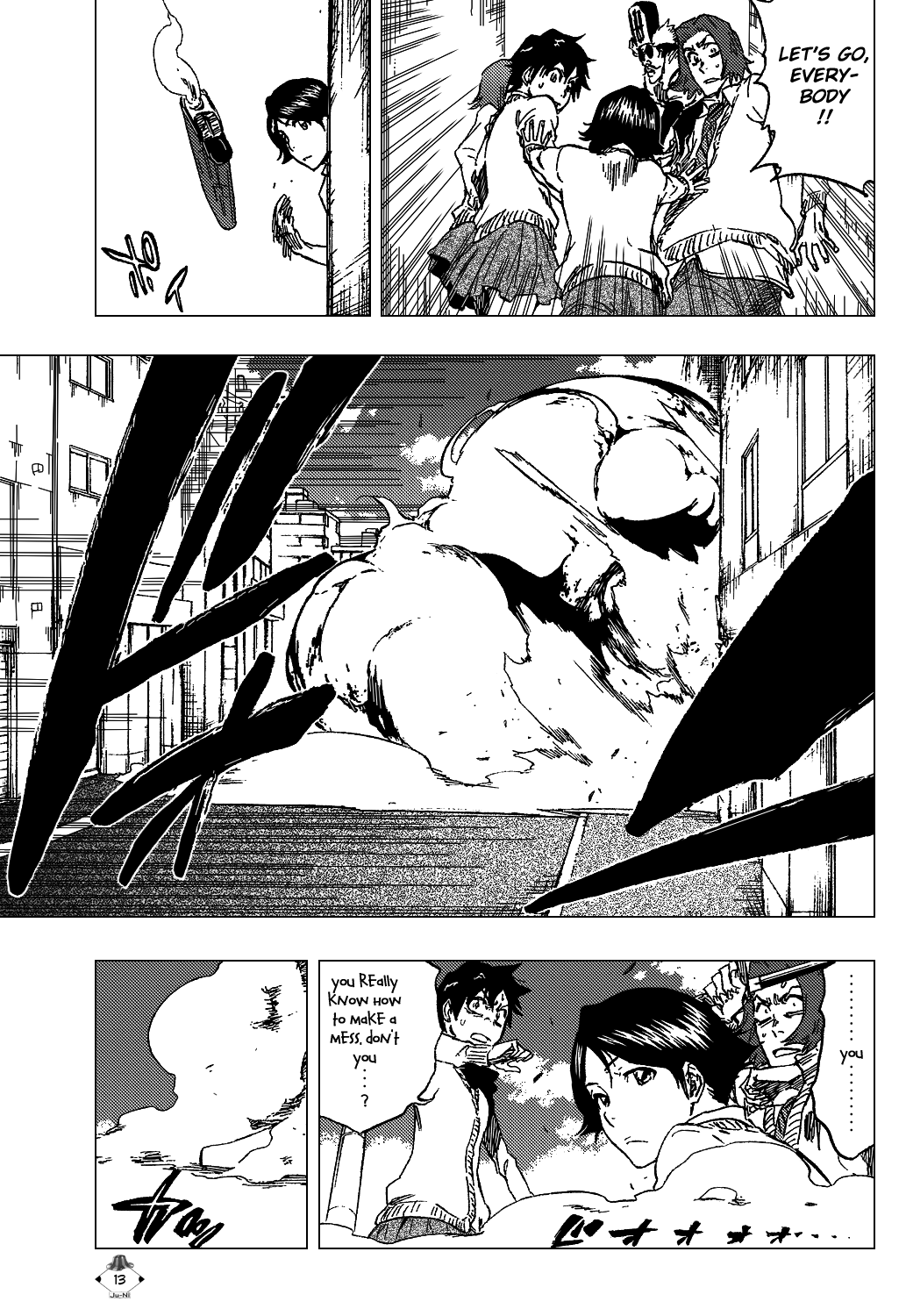Bleach manga, chapter 413, page 16 of 22