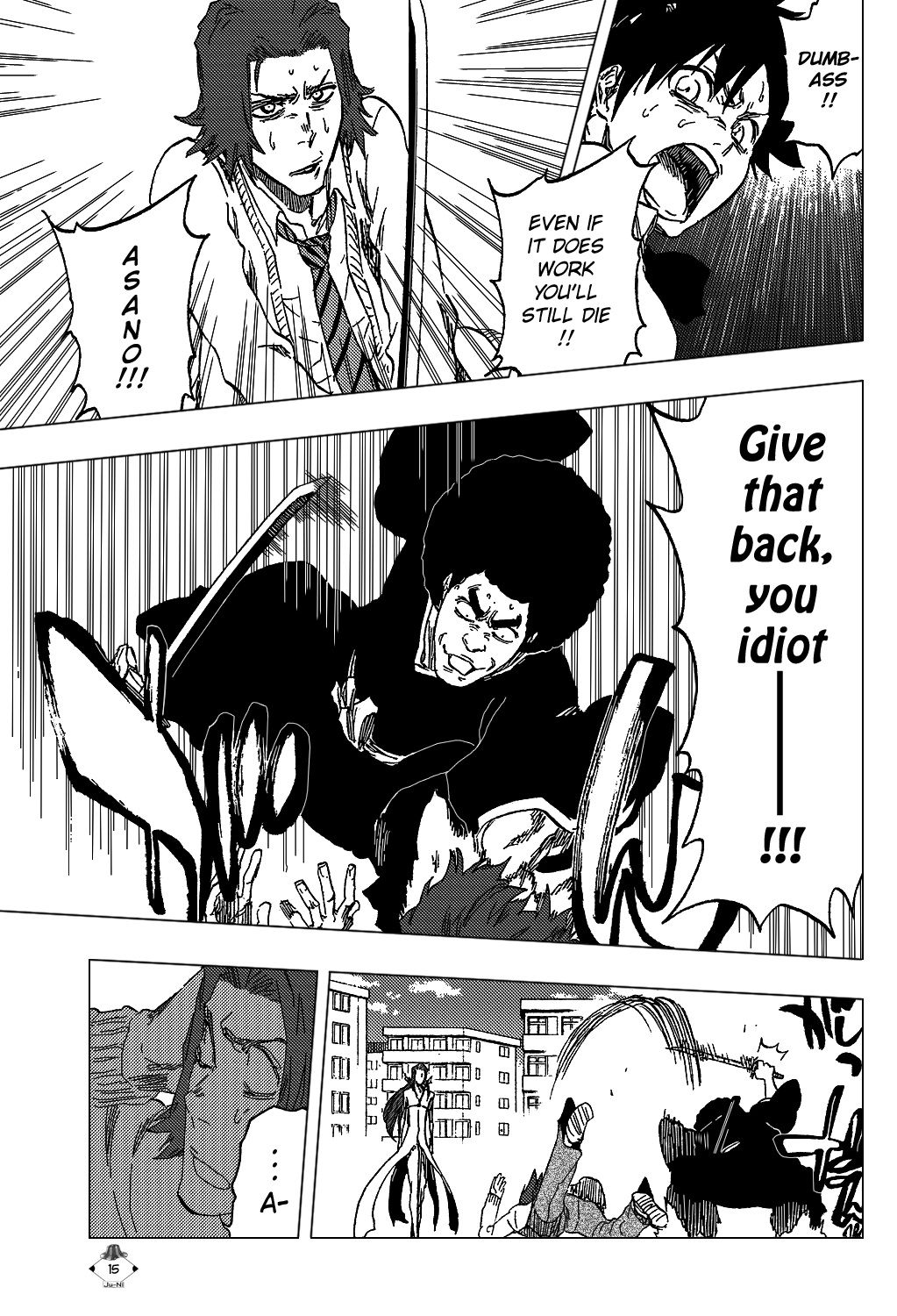 Bleach manga, chapter 413, page 18 of 22