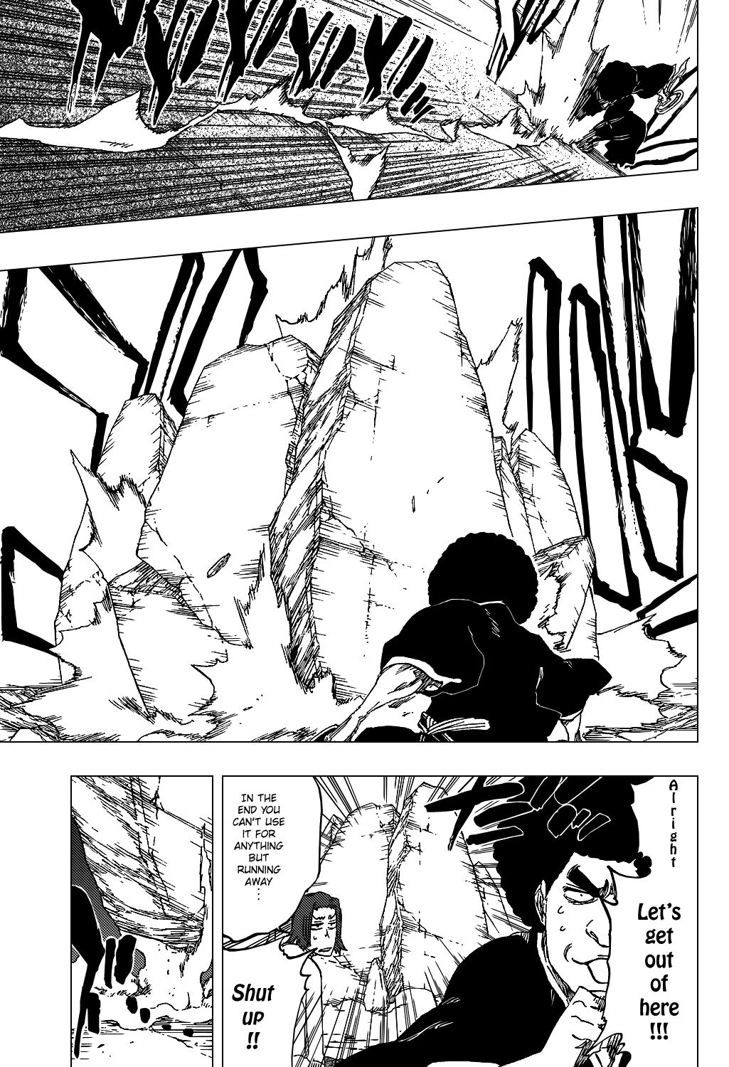 Bleach manga, chapter 413, page 20 of 22