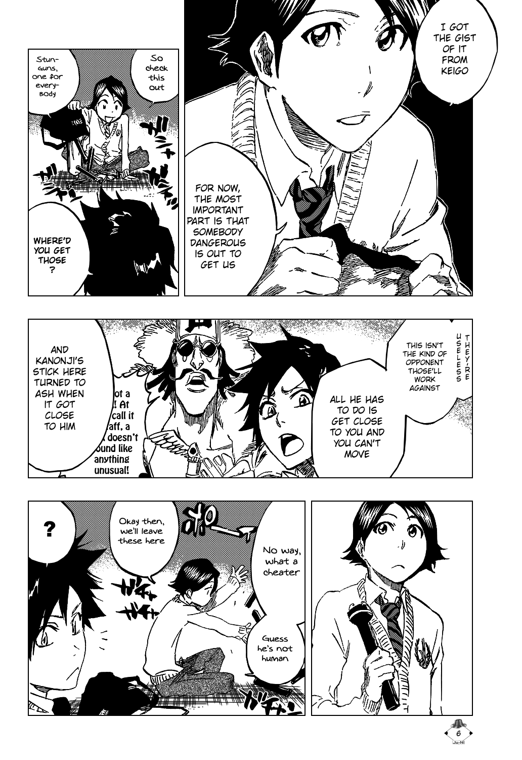 Bleach manga, chapter 413, page 9 of 22