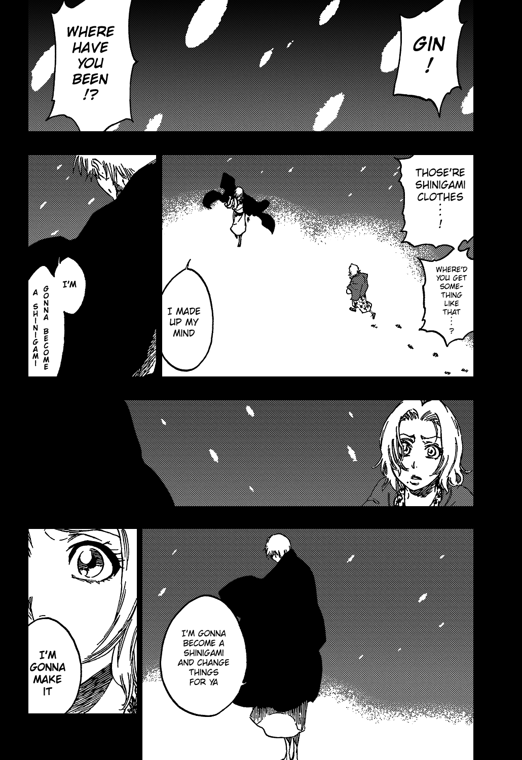 Bleach manga, chapter 416, page 14 of 20