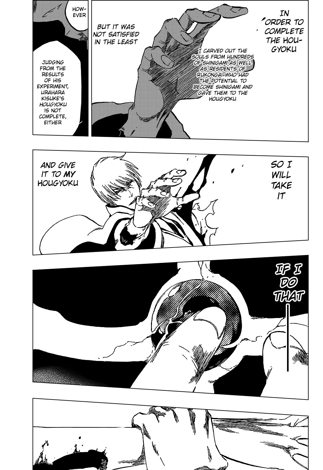 Bleach manga, chapter 416, page 9 of 20