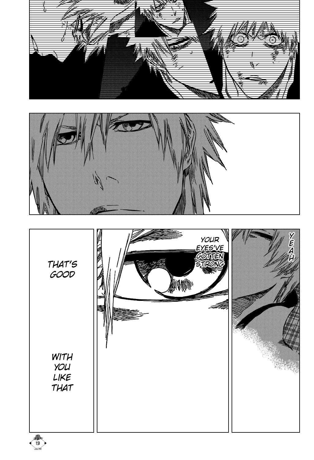 Bleach manga, chapter 417, page 15 of 20
