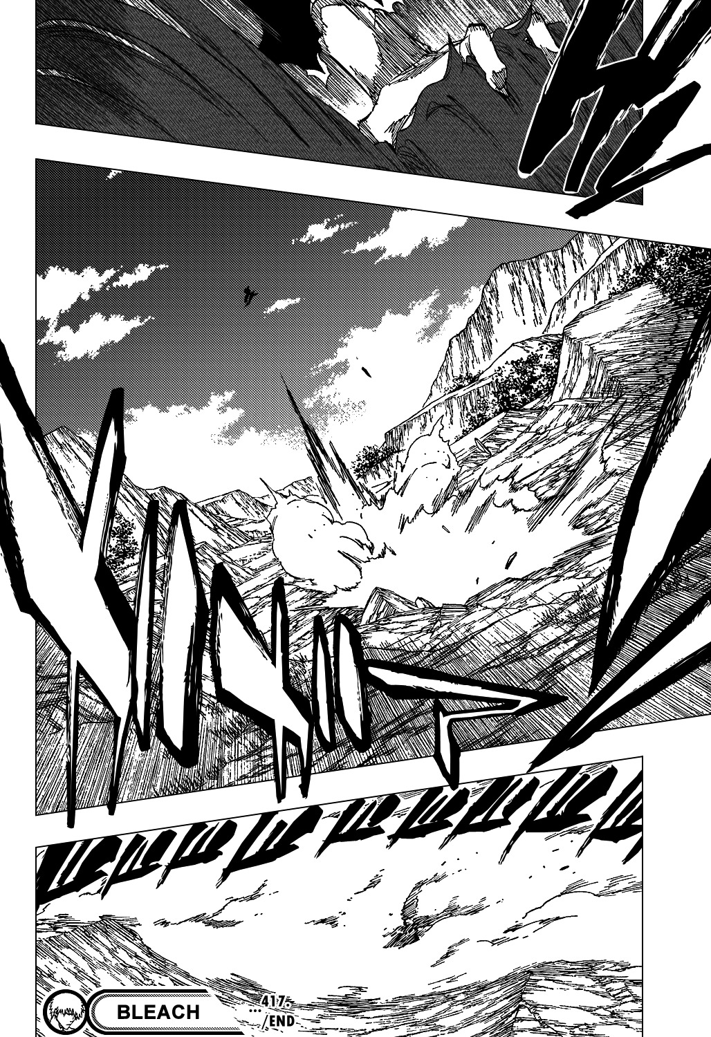 Bleach manga, chapter 417, page 19 of 20