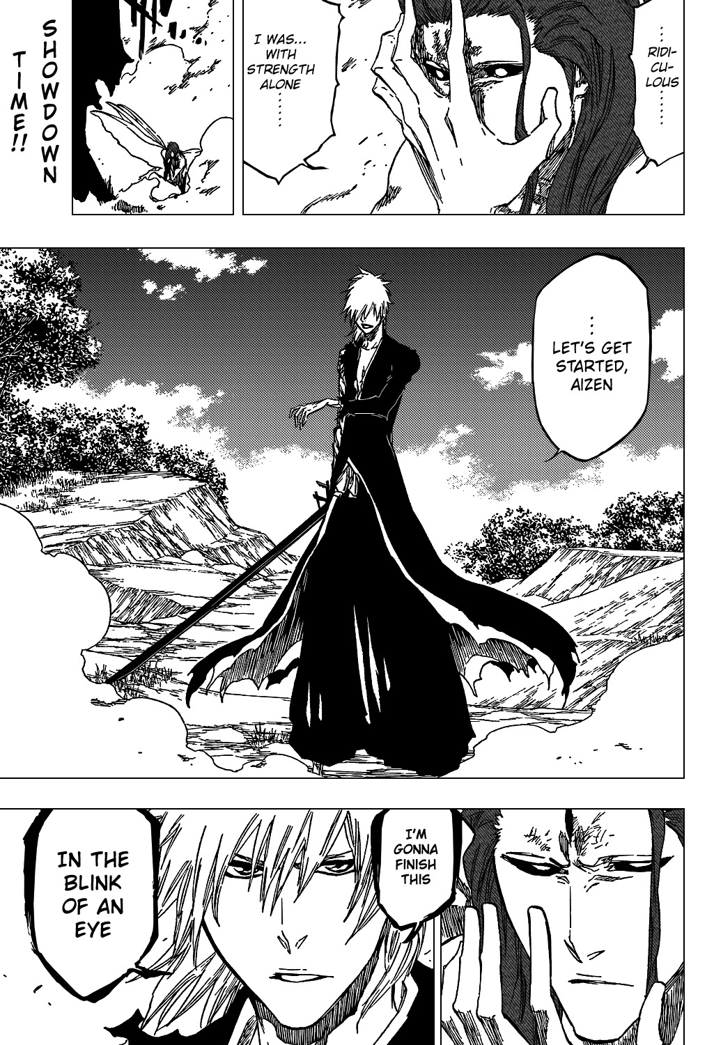 Bleach manga, chapter 417, page 20 of 20