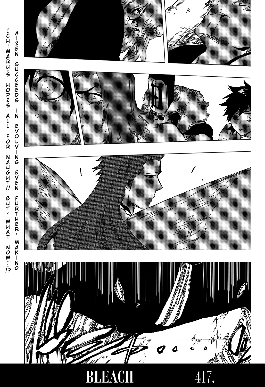 Bleach manga, chapter 417, page 4 of 20