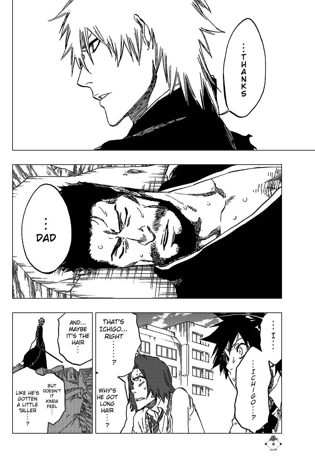 Bleach manga, chapter 417, page 6 of 20