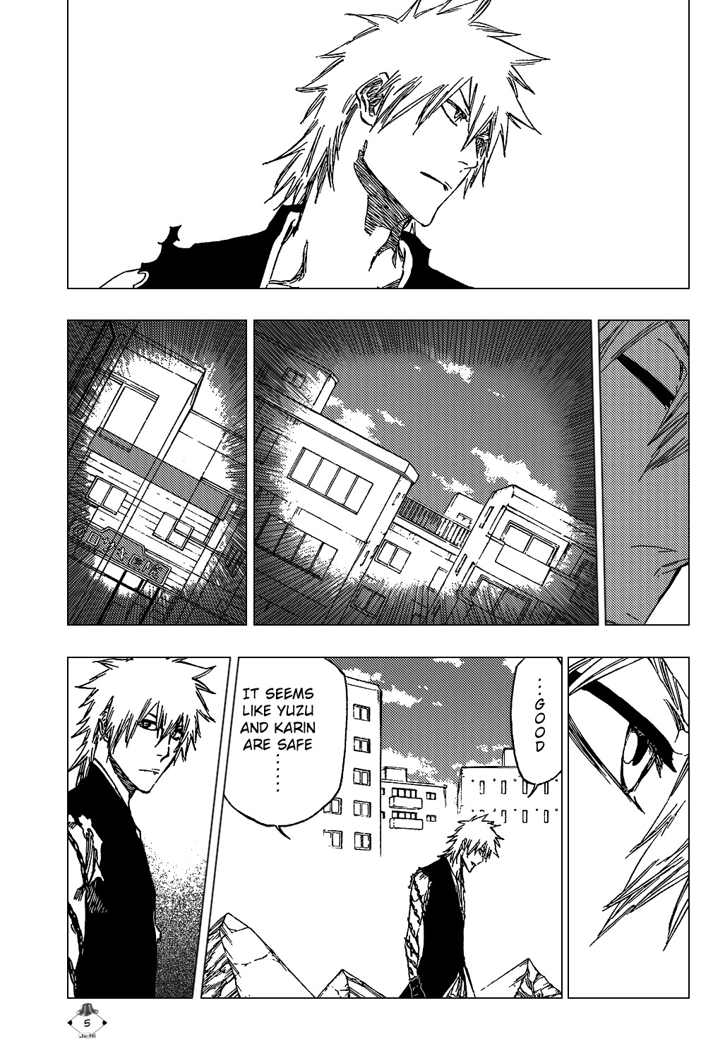 Bleach manga, chapter 417, page 7 of 20