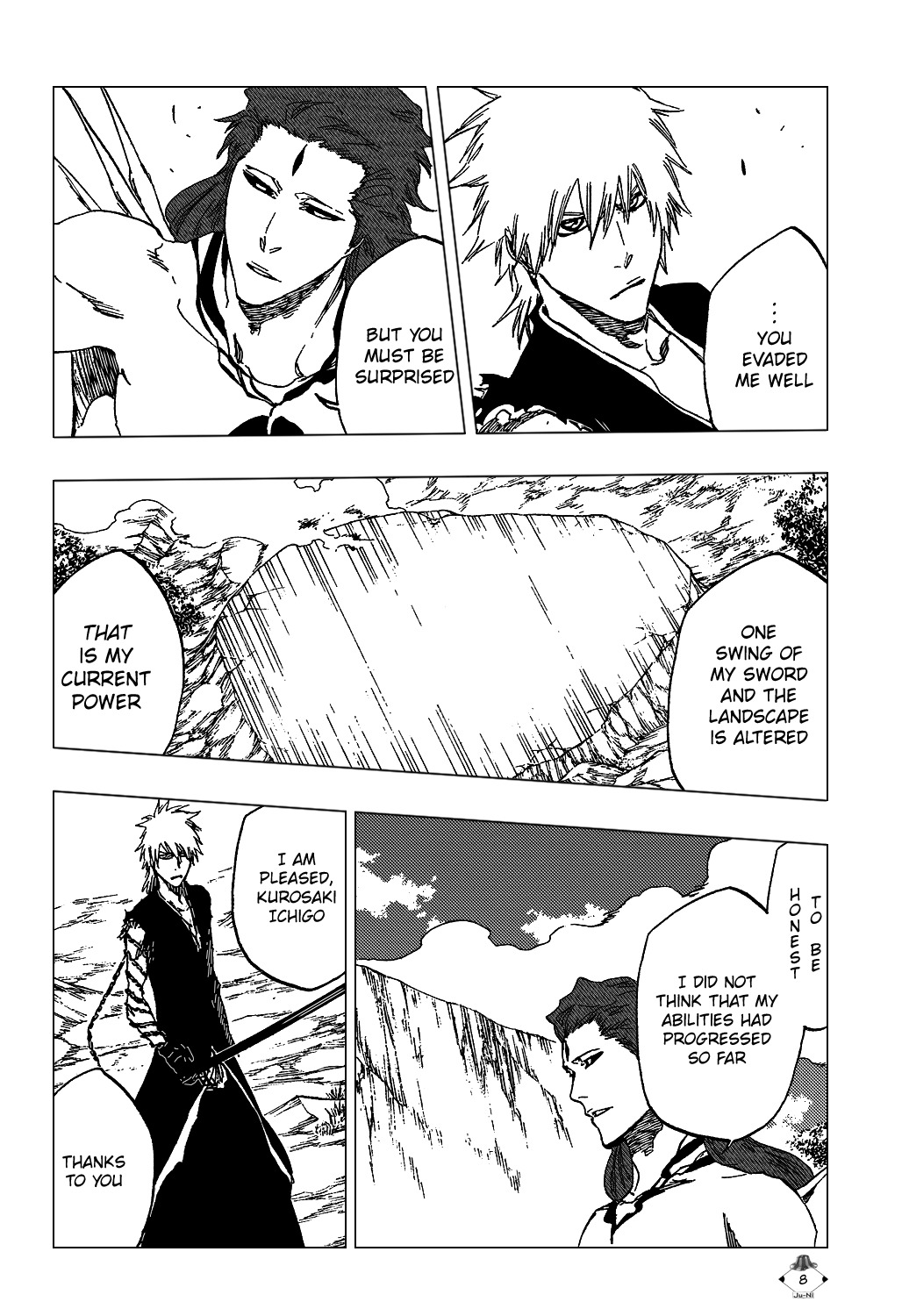 Bleach manga, chapter 418, page 11 of 21