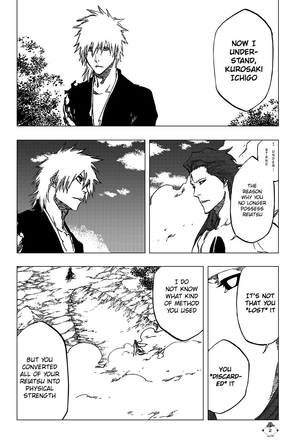 Bleach manga, chapter 418, page 5 of 21