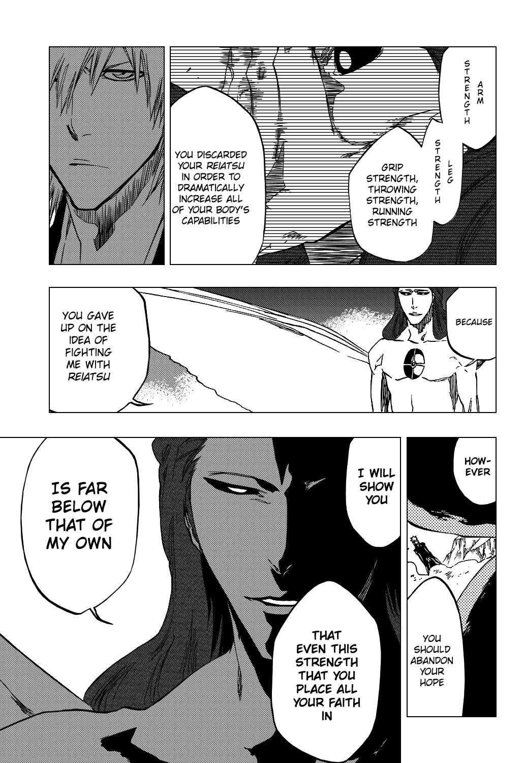 Bleach manga, chapter 418, page 6 of 21