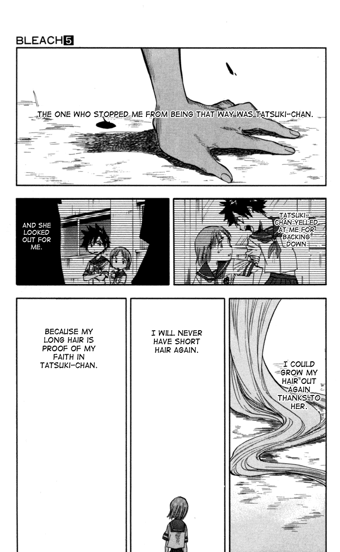 Bleach manga, chapter 42, page 15 of 20