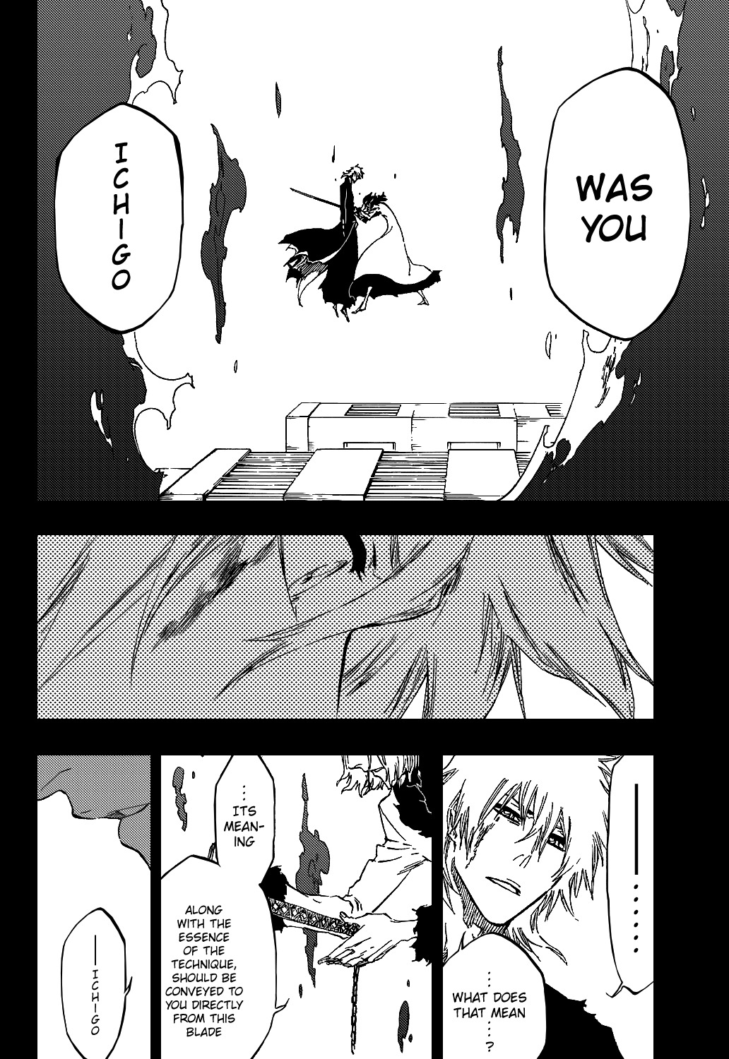 Bleach manga, chapter 420, page 13 of 21