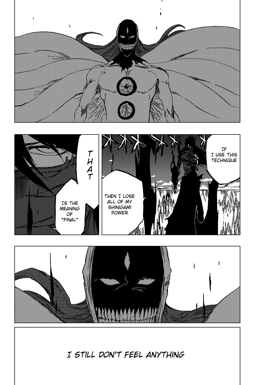 Bleach manga, chapter 420, page 16 of 21