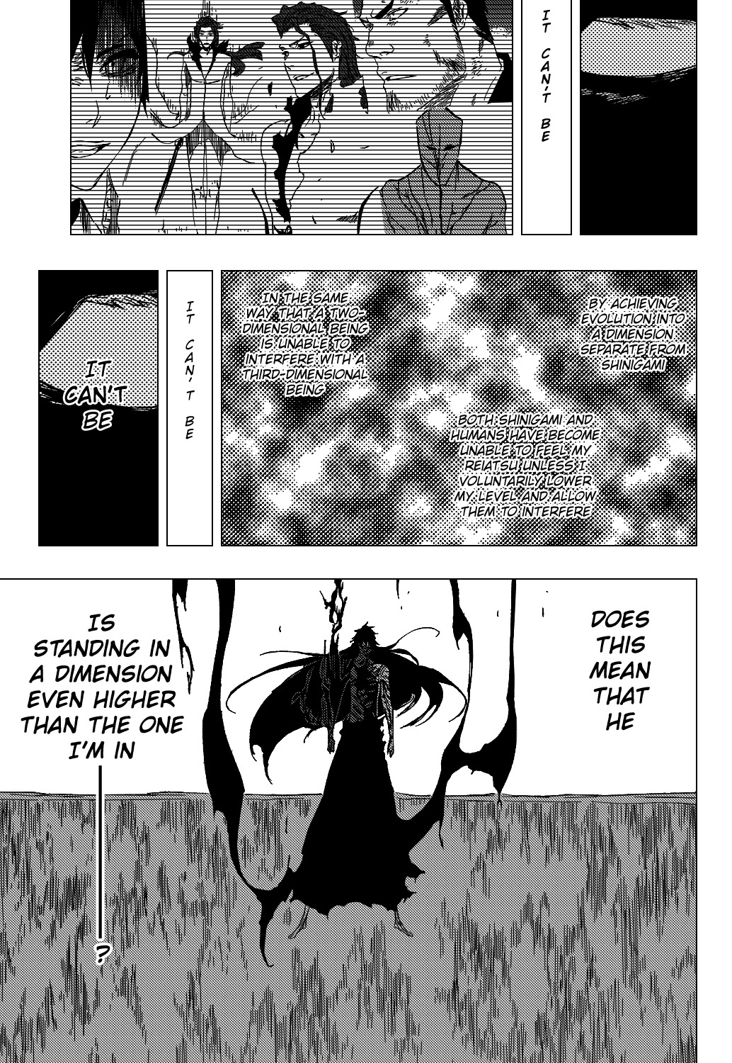 Bleach manga, chapter 420, page 17 of 21