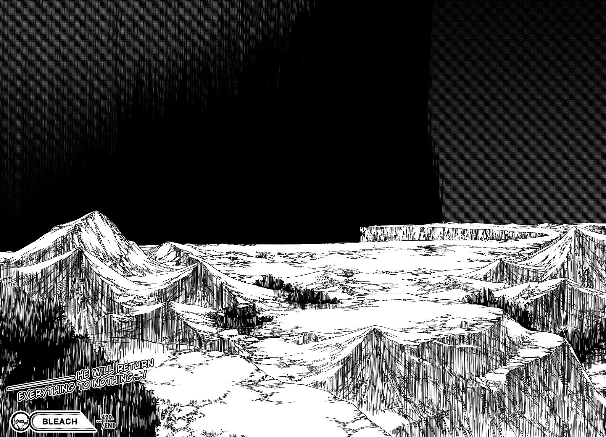Bleach manga, chapter 420, page 20 of 21
