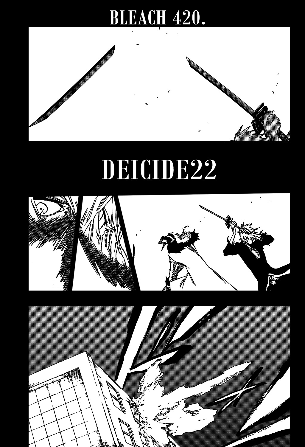 Bleach manga, chapter 420, page 6 of 21