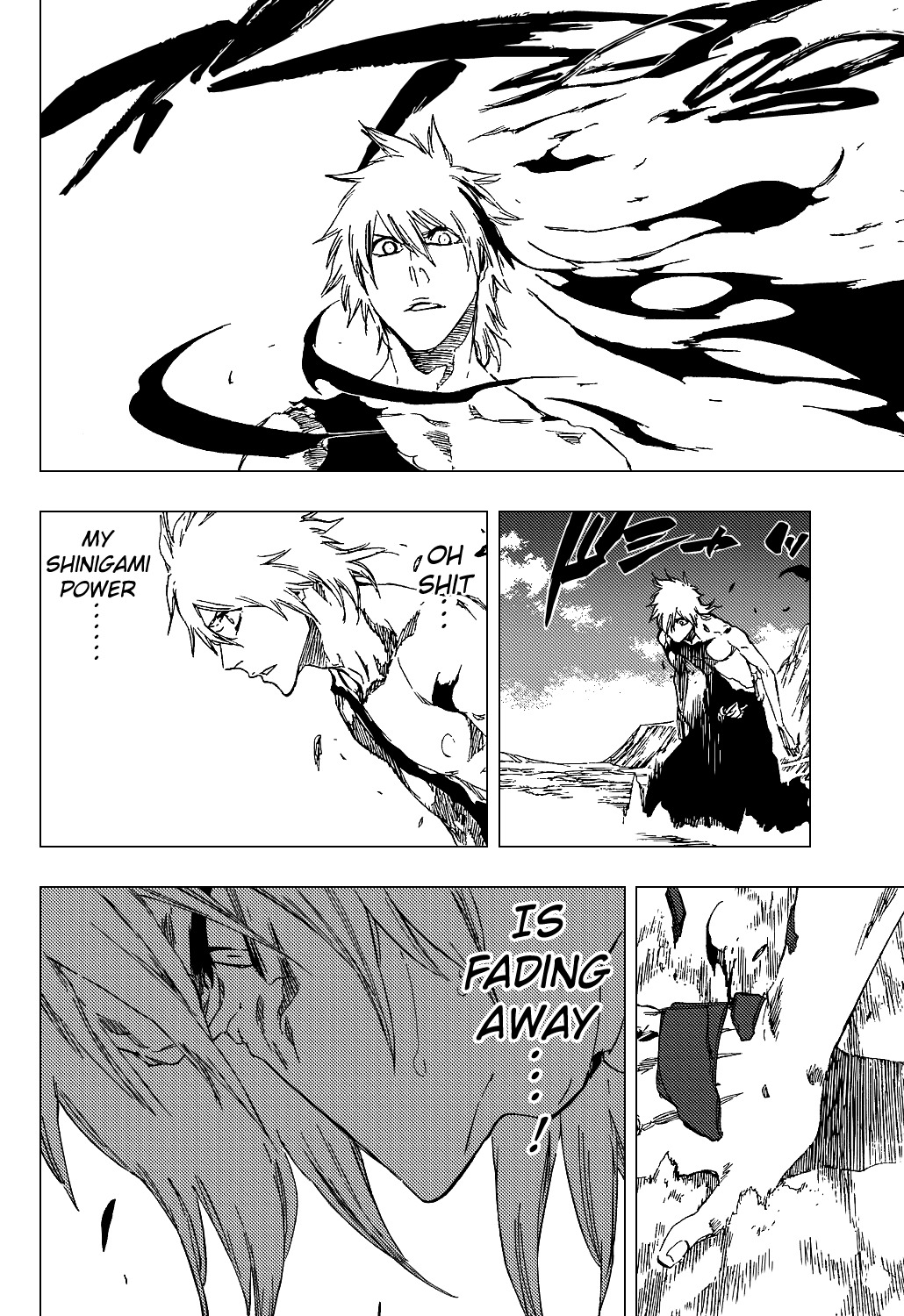 Bleach manga, chapter 421, page 13 of 25
