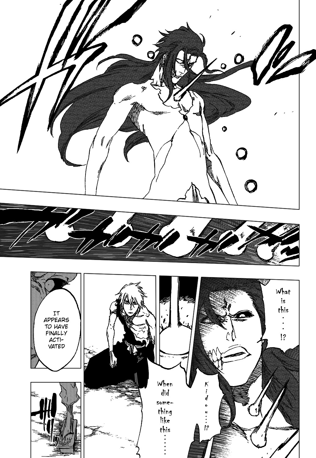 Bleach manga, chapter 421, page 16 of 25