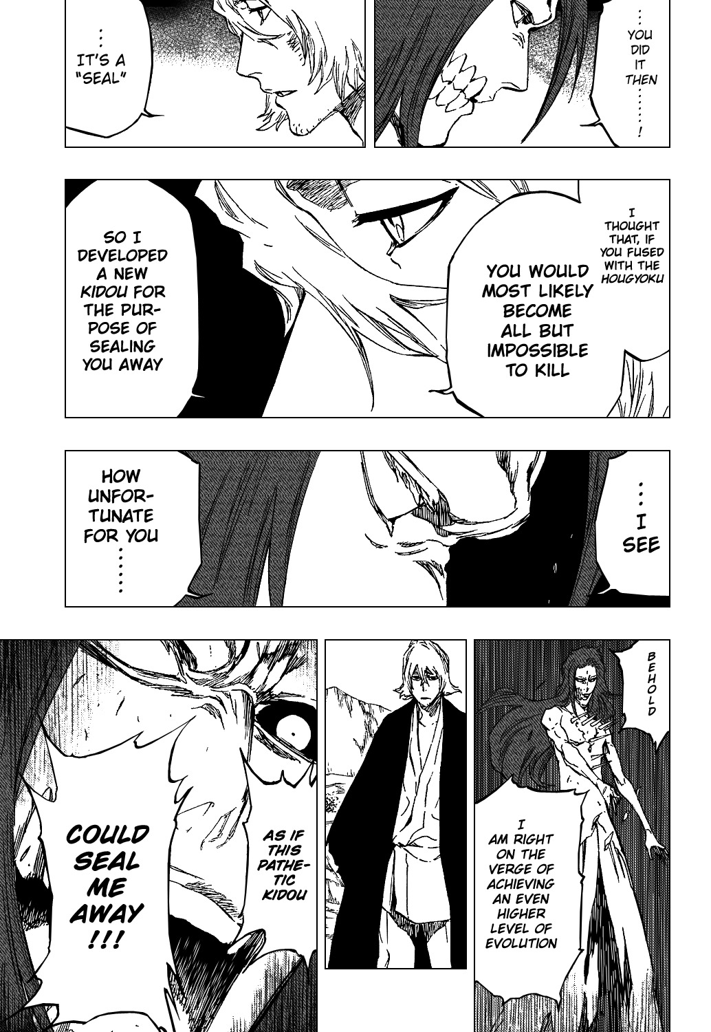 Bleach manga, chapter 421, page 18 of 25