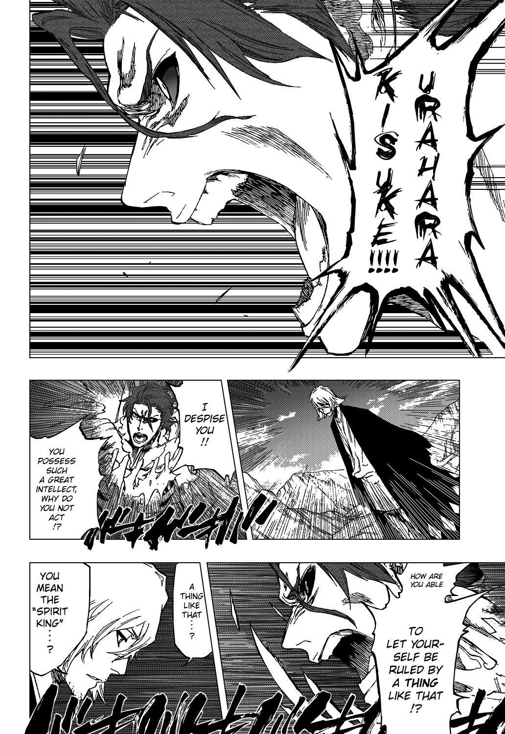 Bleach manga, chapter 421, page 21 of 25
