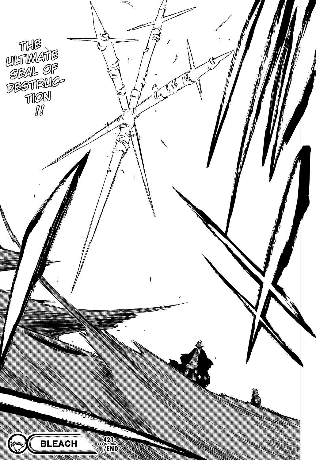 Bleach manga, chapter 421, page 24 of 25