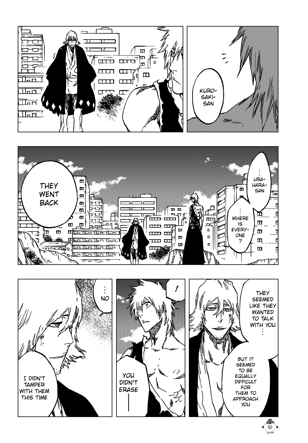 Bleach Chapter 422 page 13 - Chapter 422: The Silent Victory