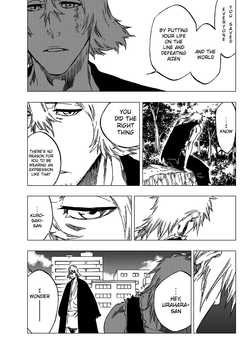 Bleach Chapter 422 page 16 - Chapter 422: The Silent Victory